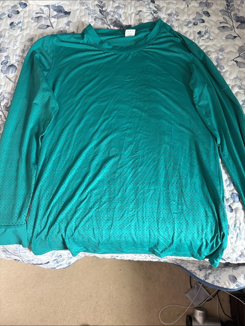 ZYIA Teal Performance Top